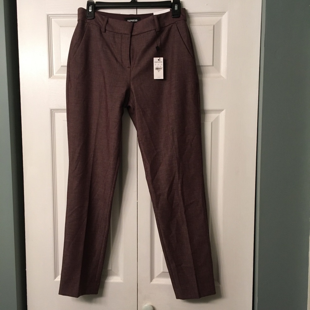 Express Columnist Ankle Length Mid-rise pants